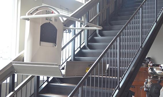 Garaventa Indoor Inclined wheelchair lift