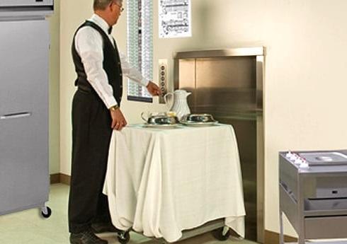 dumbwaiter for hotels and guest services